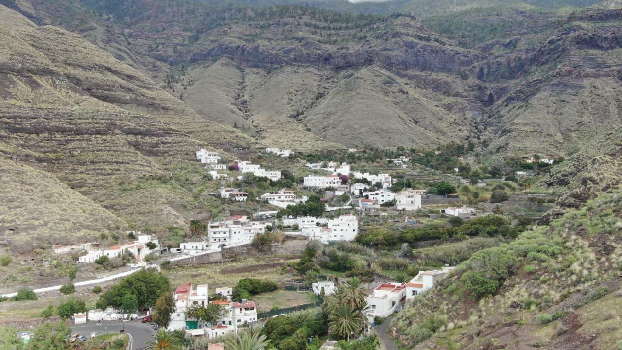ático Con Gran Terraza En El Risco De Agaete-wifi *