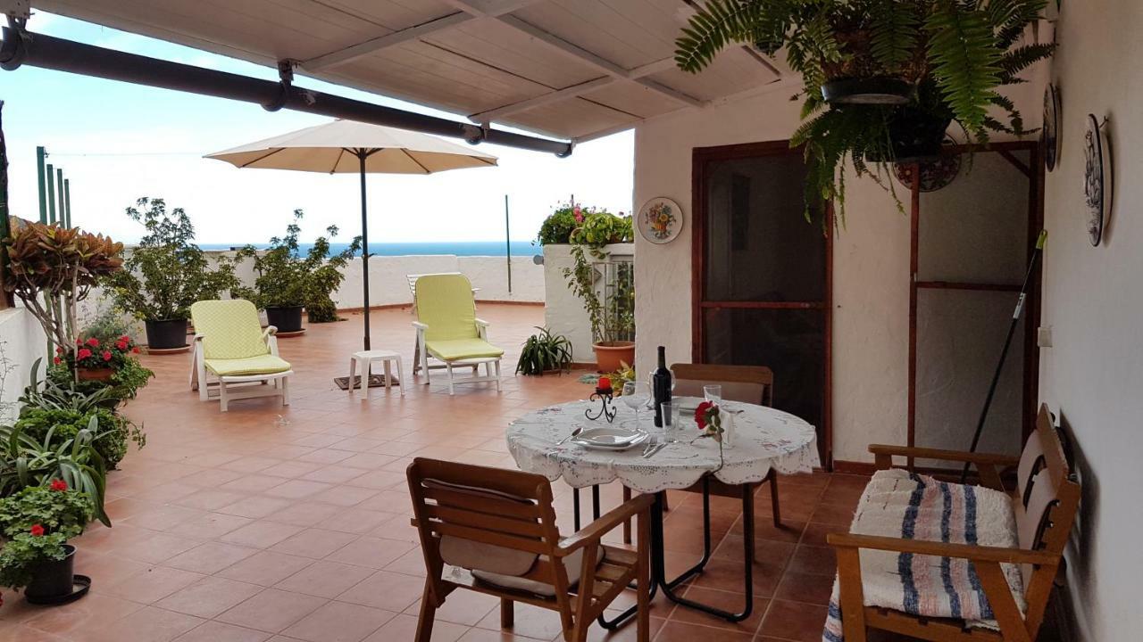 ático Con Gran Terraza En El Risco De Agaete-wifi *